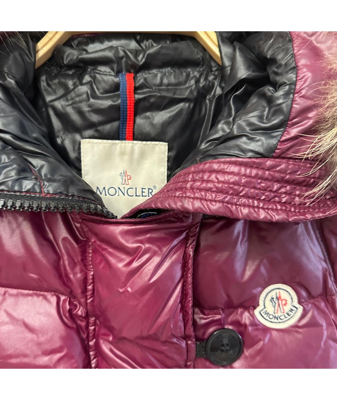 MONCLER Фиолетовый жилет, фото 3