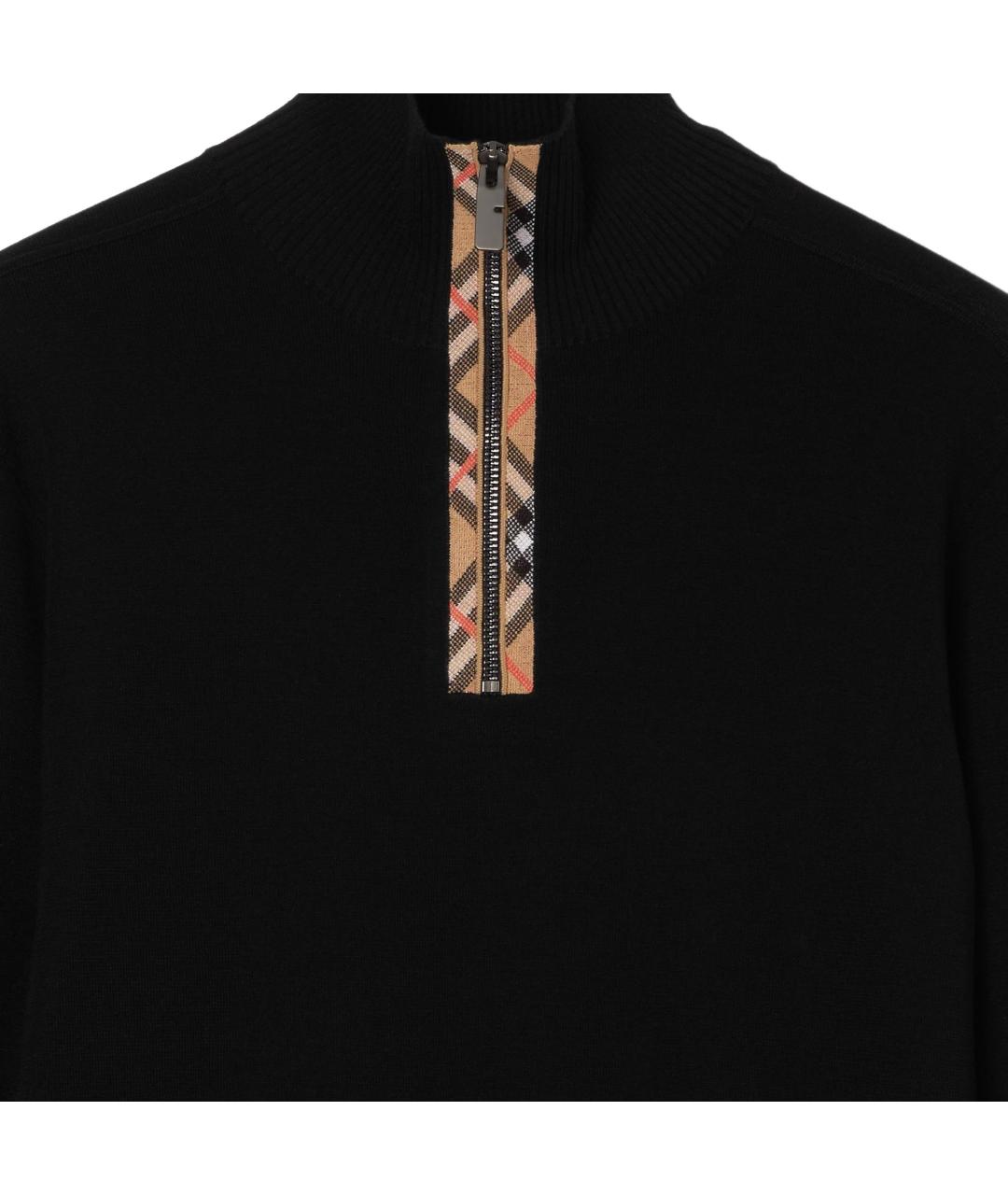 BURBERRY Черный джемпер / свитер, фото 5