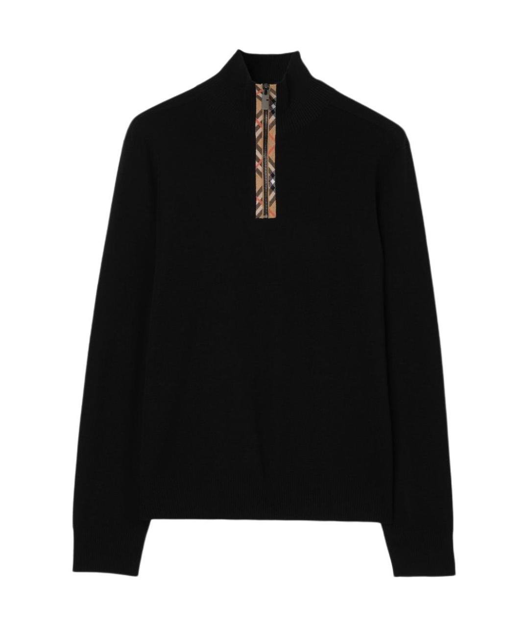 BURBERRY Черный джемпер / свитер, фото 1