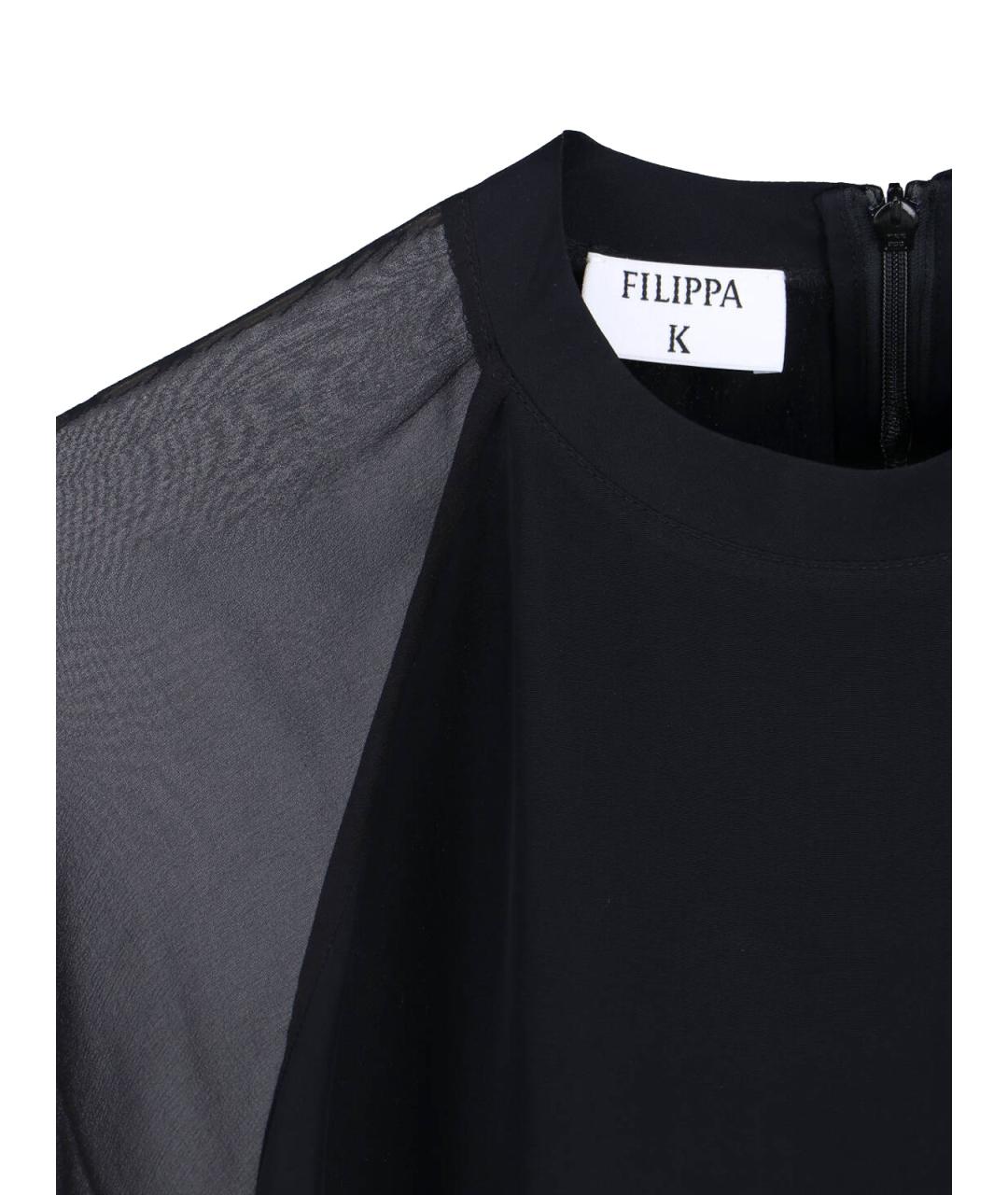 FILIPPA K Черная вискозная рубашка, фото 3