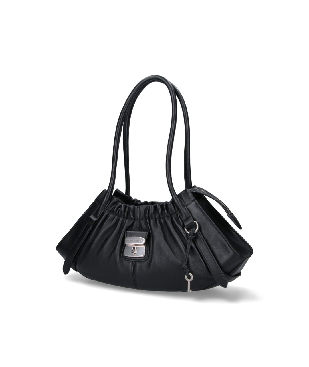 MARC JACOBS Черная кожаная сумка через плечо, фото 2