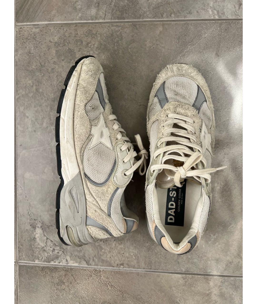 GOLDEN GOOSE DELUXE BRAND Серые замшевые кроссовки, фото 5