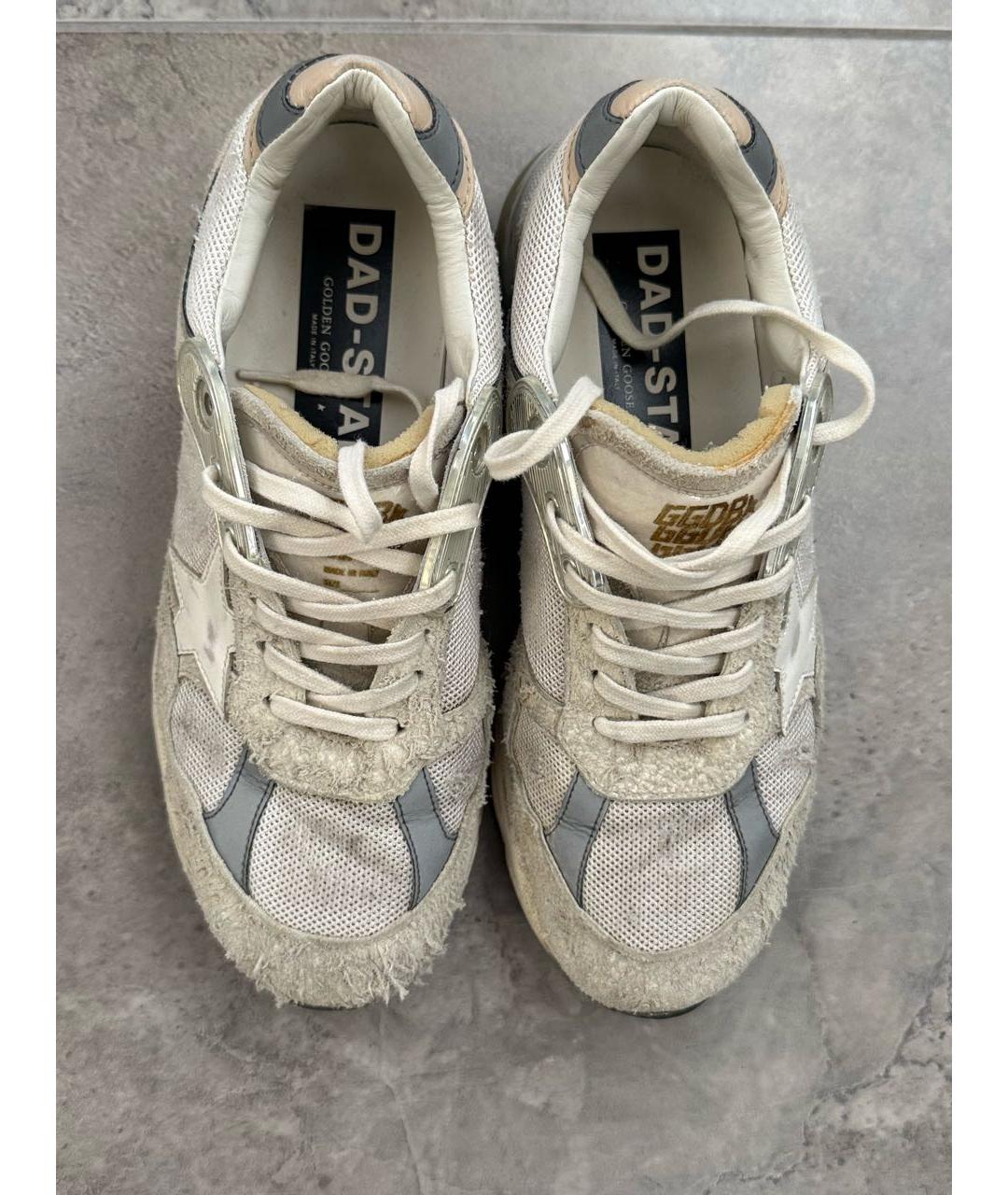 GOLDEN GOOSE DELUXE BRAND Серые замшевые кроссовки, фото 3