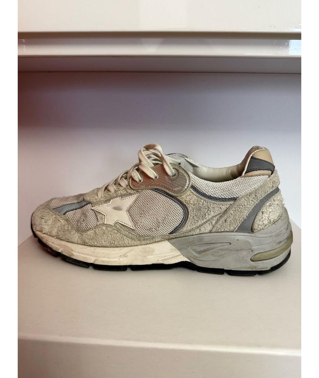 GOLDEN GOOSE DELUXE BRAND Серые замшевые кроссовки, фото 9