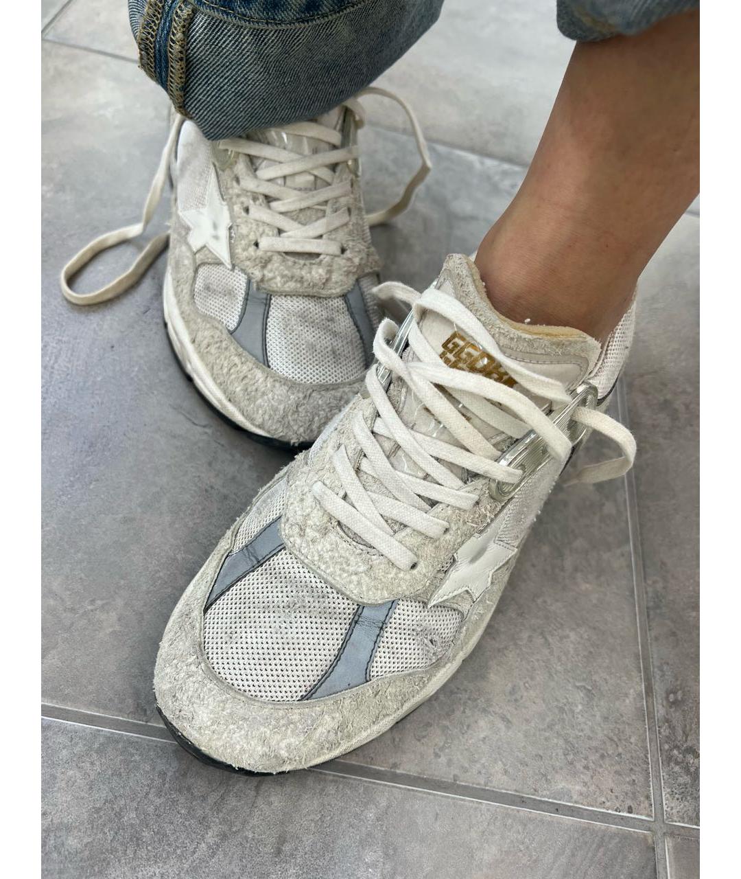 GOLDEN GOOSE DELUXE BRAND Серые замшевые кроссовки, фото 8