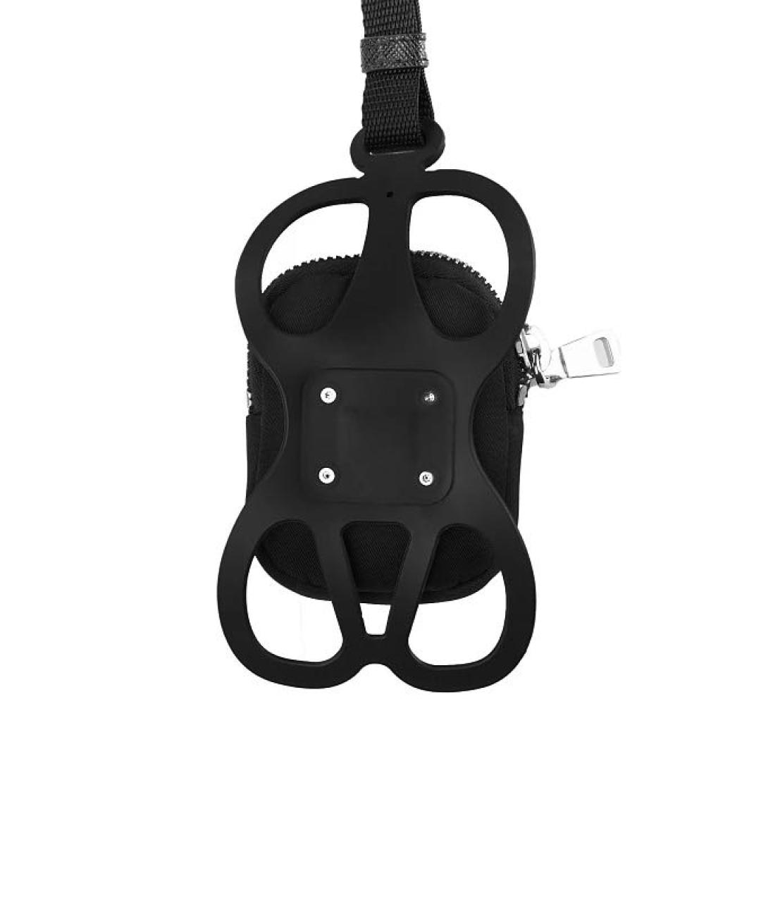 PRADA Черная синтетическая сумка через плечо, фото 3