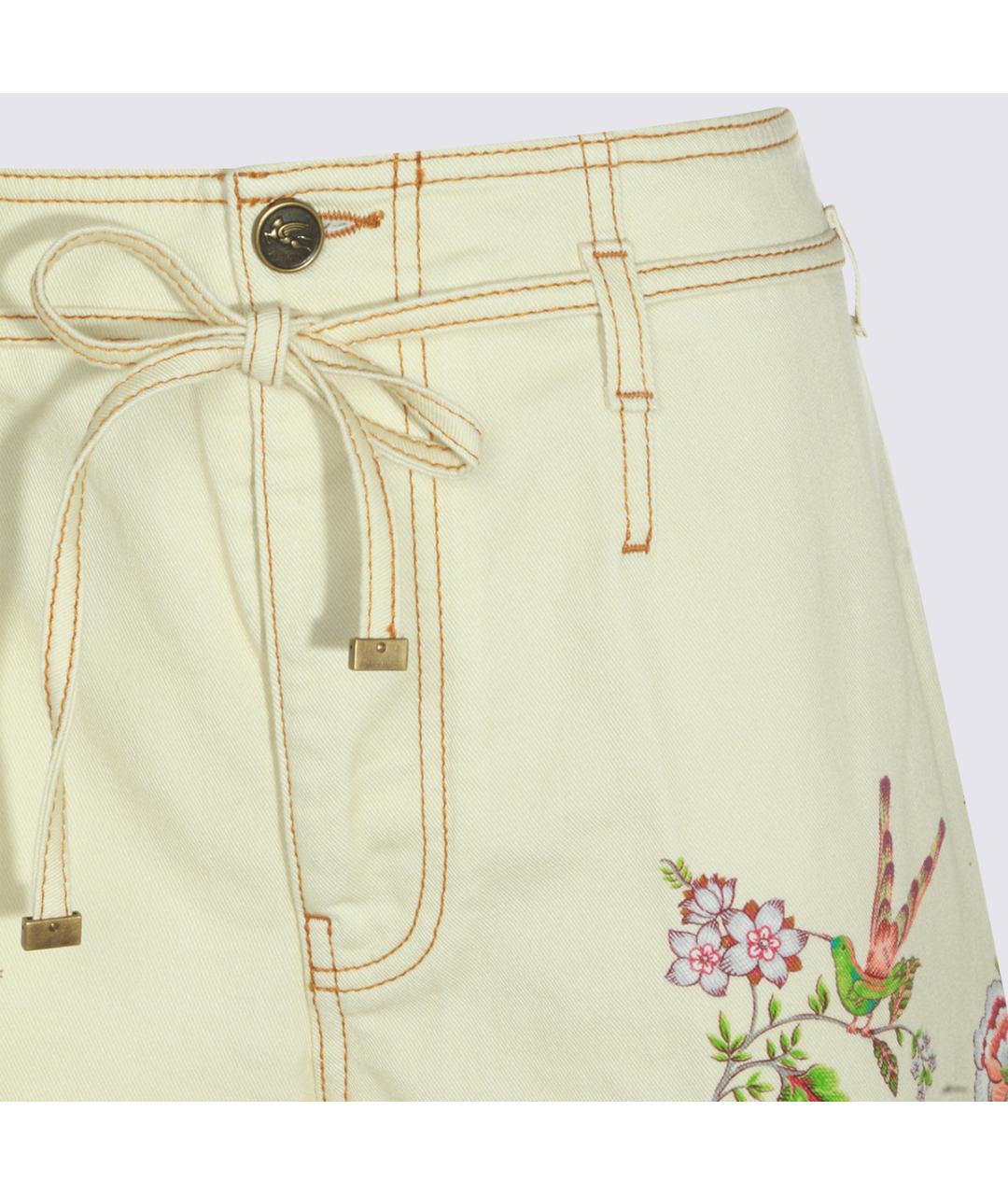 ETRO Хлопковые прямые джинсы, фото 3