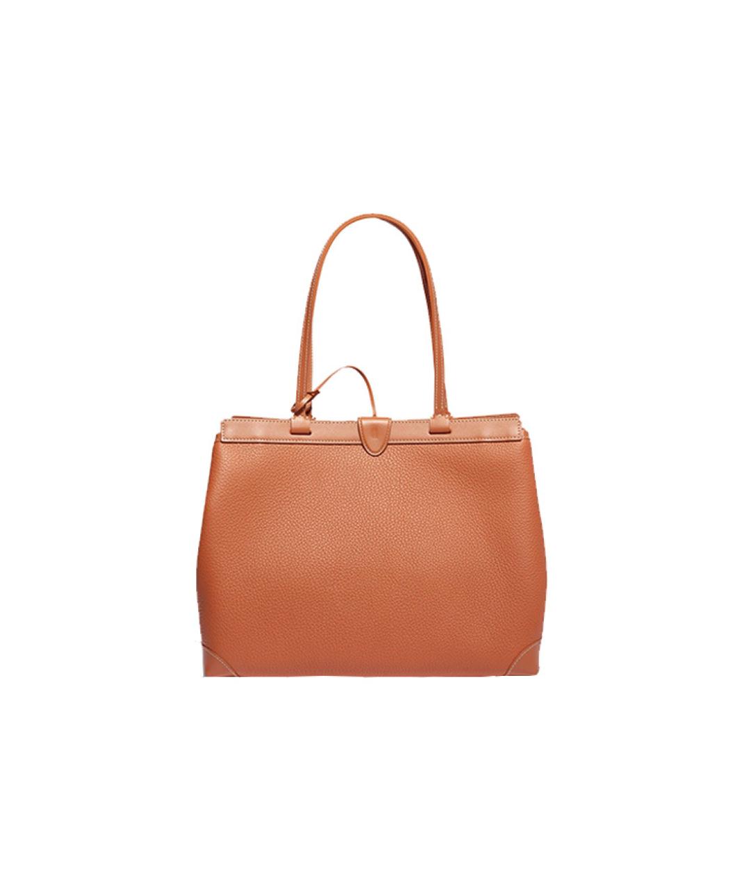 GOYARD Коричневая кожаная сумка тоут, фото 1