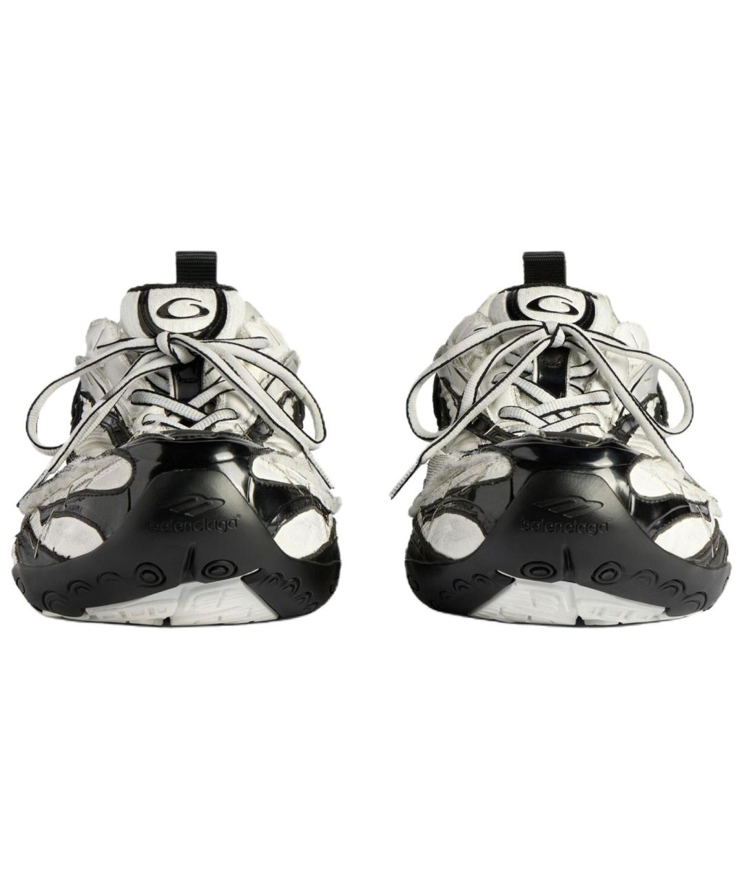 BALENCIAGA Белые низкие кроссовки / кеды, фото 4