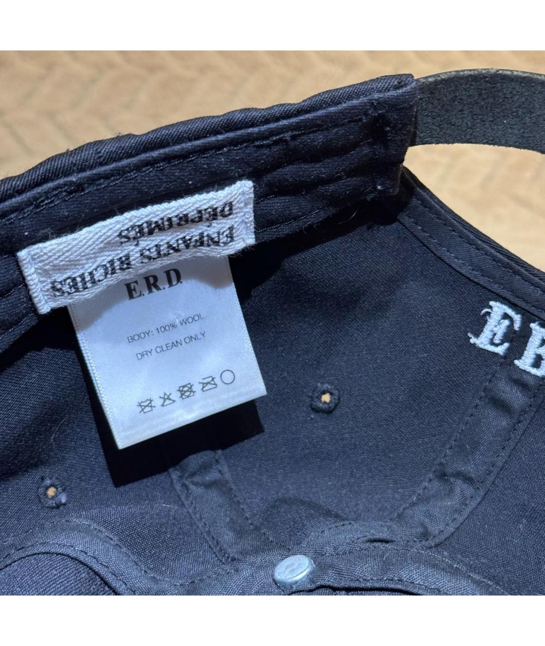 Enfants Riches Déprimés Черная шерстяная кепка/бейсболка, фото 5