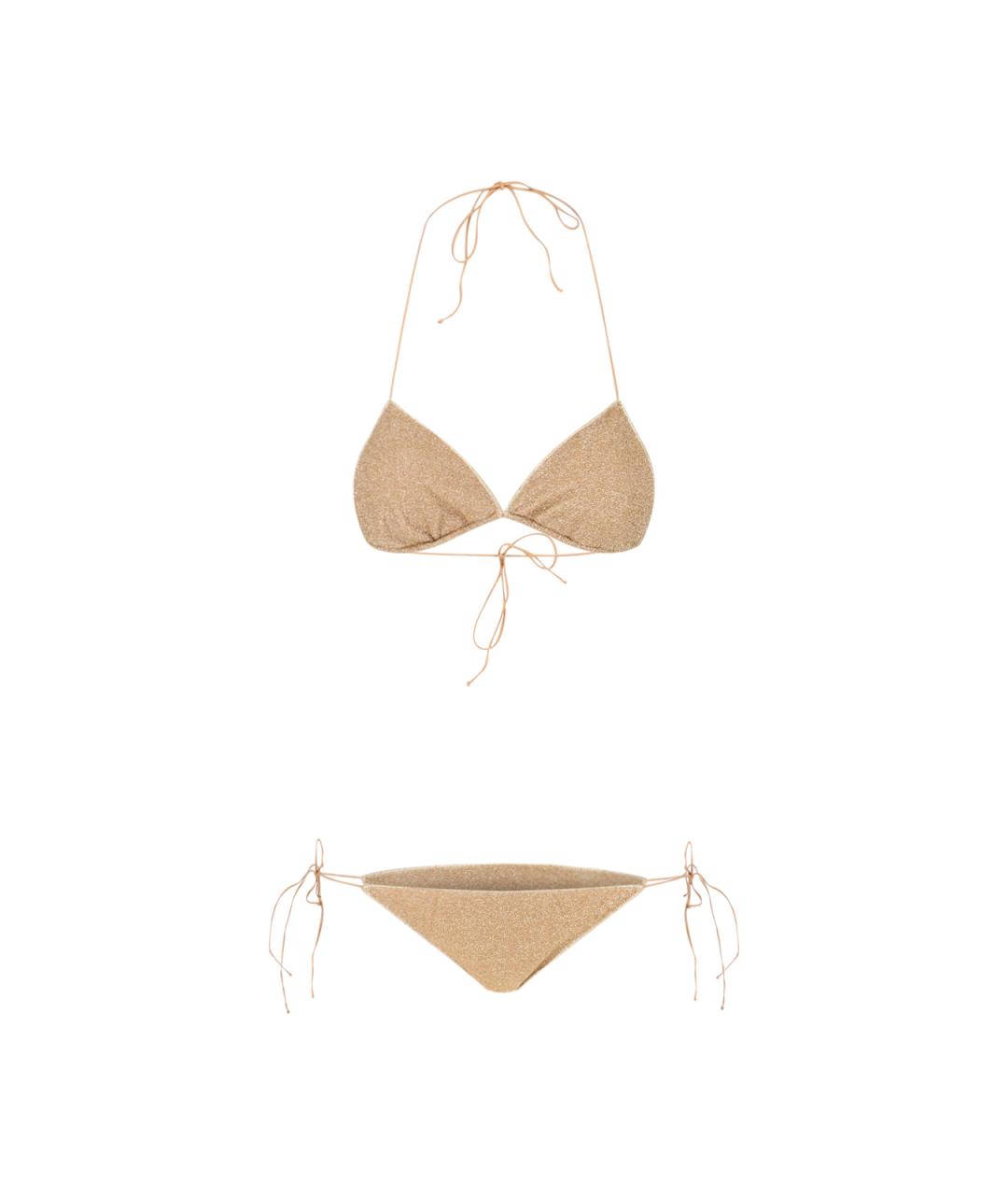 OSEREE Золотой полиамидовый купальник, фото 1