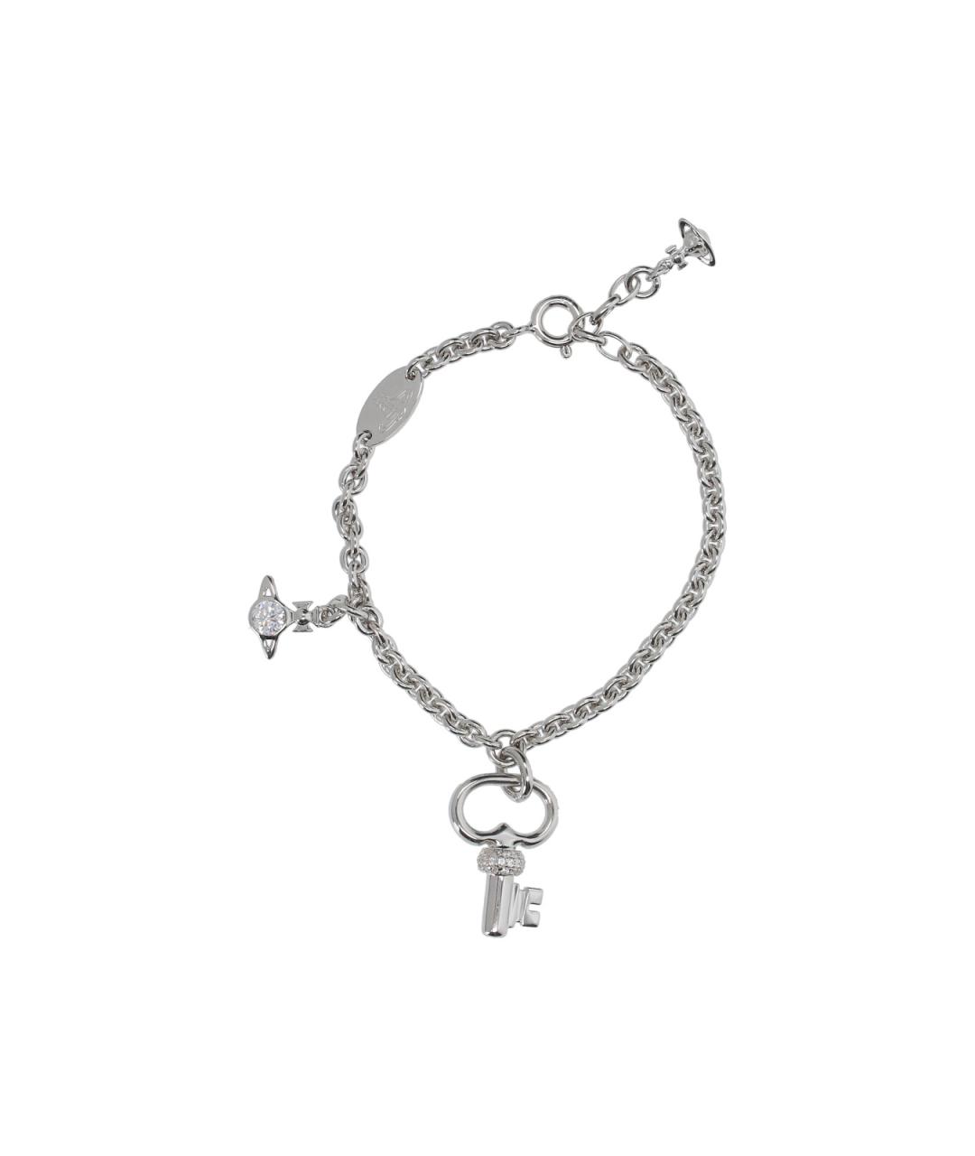 VIVIENNE WESTWOOD Серебрянный серебряный браслет, фото 1