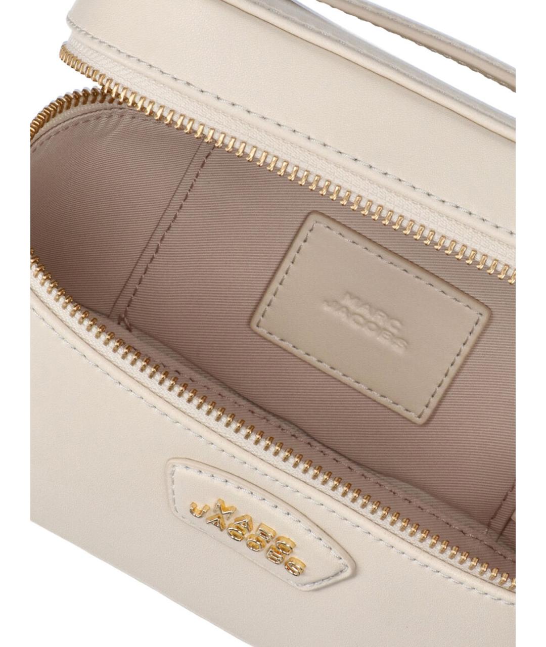 MARC JACOBS Белая кожаная сумка через плечо, фото 4