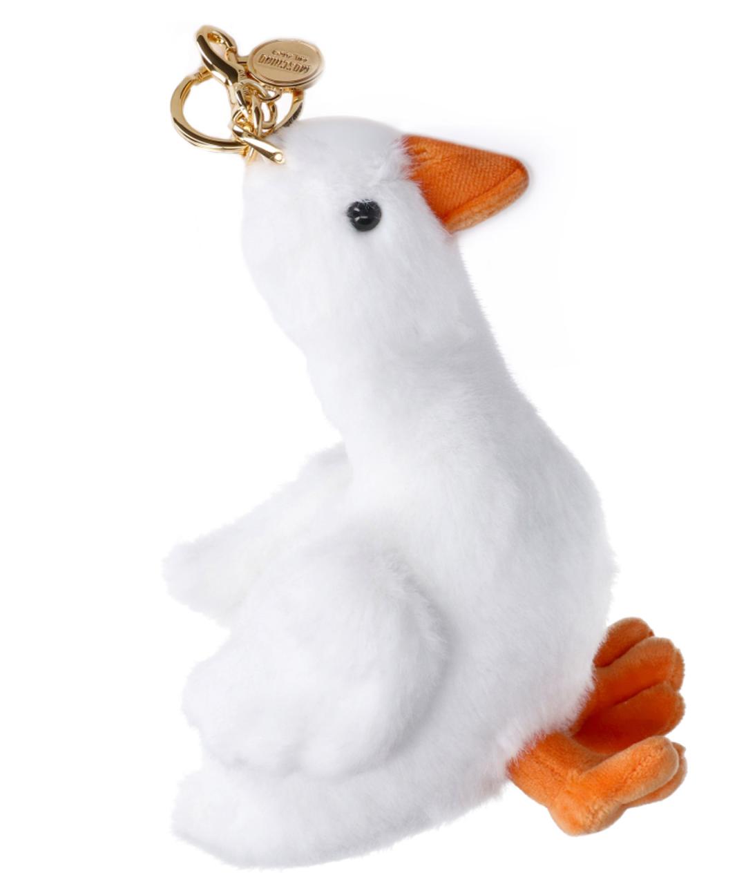 MOSCHINO Белый брелок, фото 3