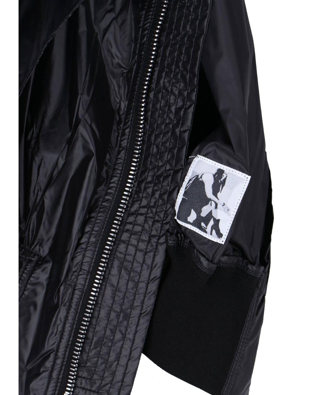 RICK OWENS DRKSHDW Черный полиамидовый жилет, фото 5