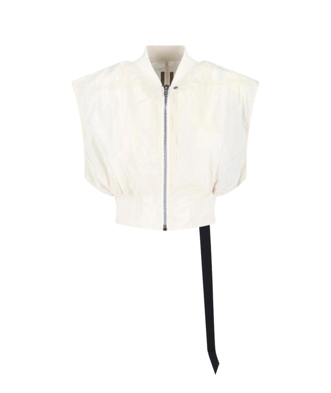 RICK OWENS DRKSHDW Белая полиамидовая куртка, фото 1