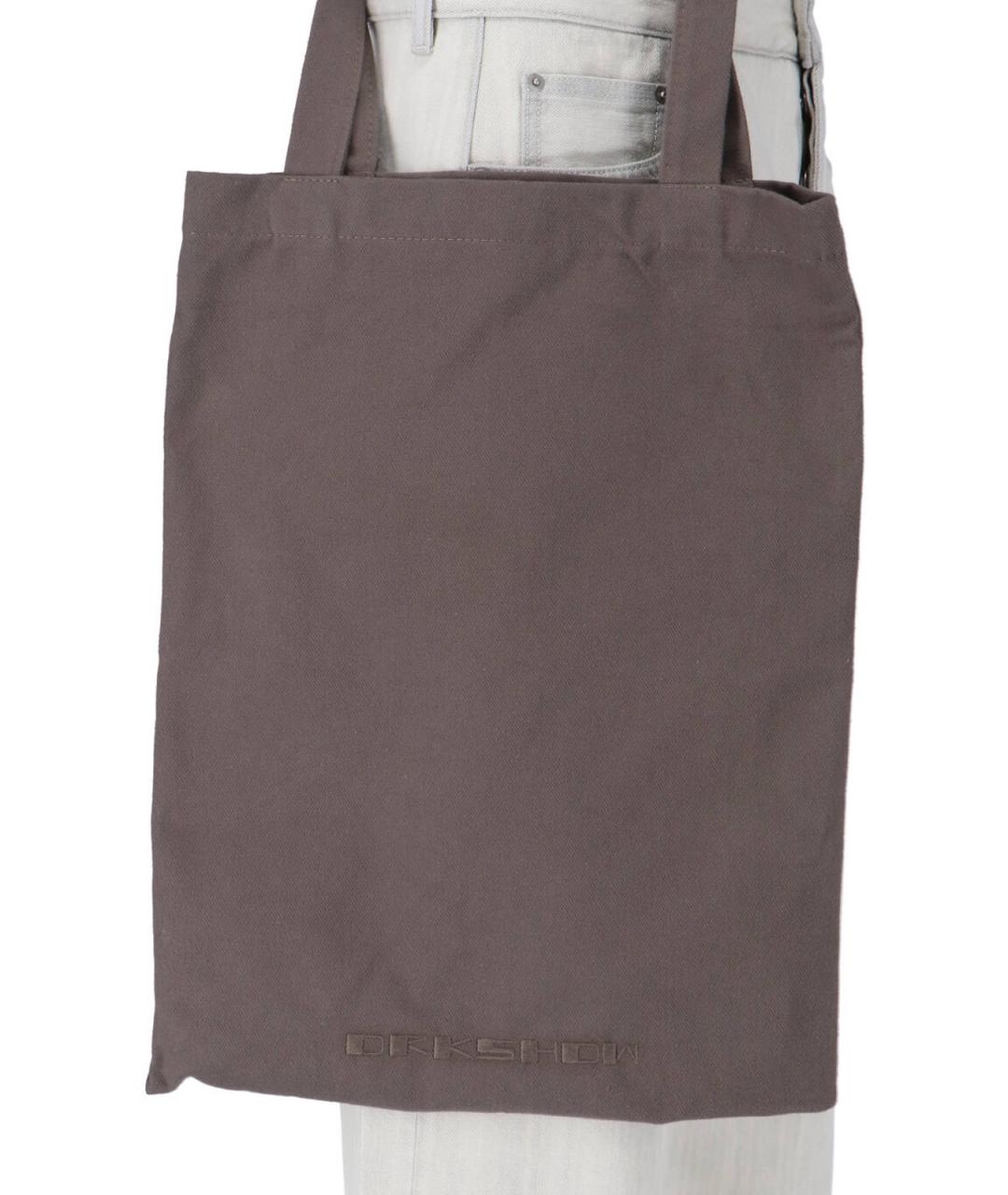 RICK OWENS DRKSHDW Серые хлопковые прямые джинсы, фото 4