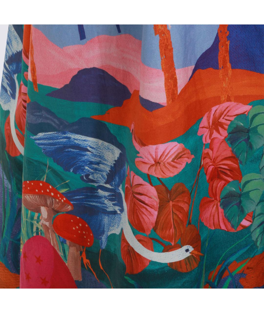 FARM RIO Мульти повседневное платье, фото 4