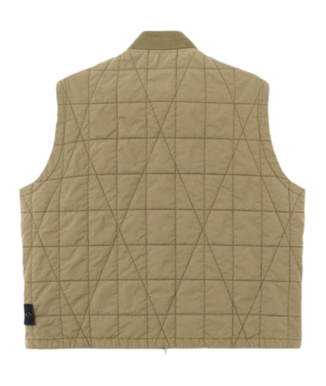 STONE ISLAND Зеленый жилет, фото 2