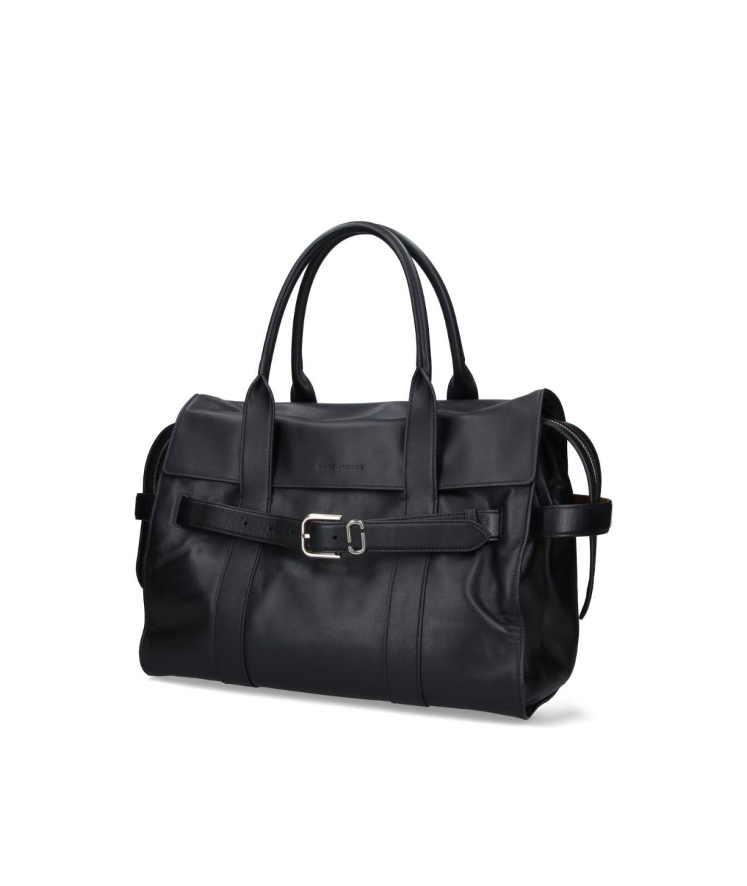 MARC JACOBS Черная кожаная сумка тоут, фото 2