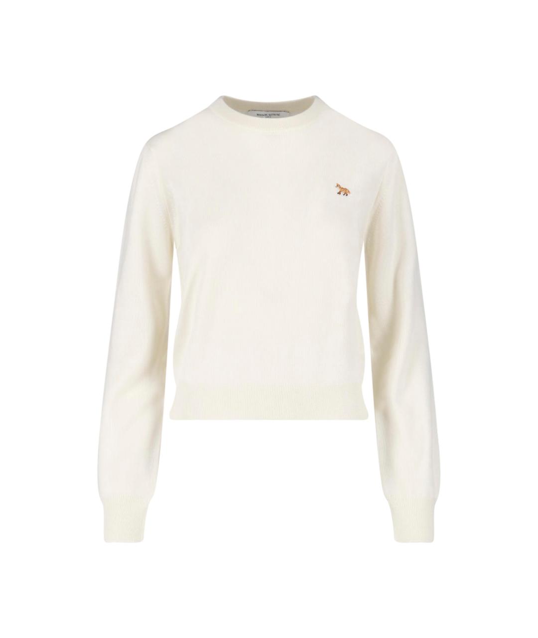 MAISON KITSUNE Белый джемпер / свитер, фото 1