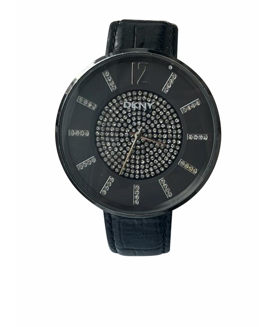 DKNY Черные часы, фото 1
