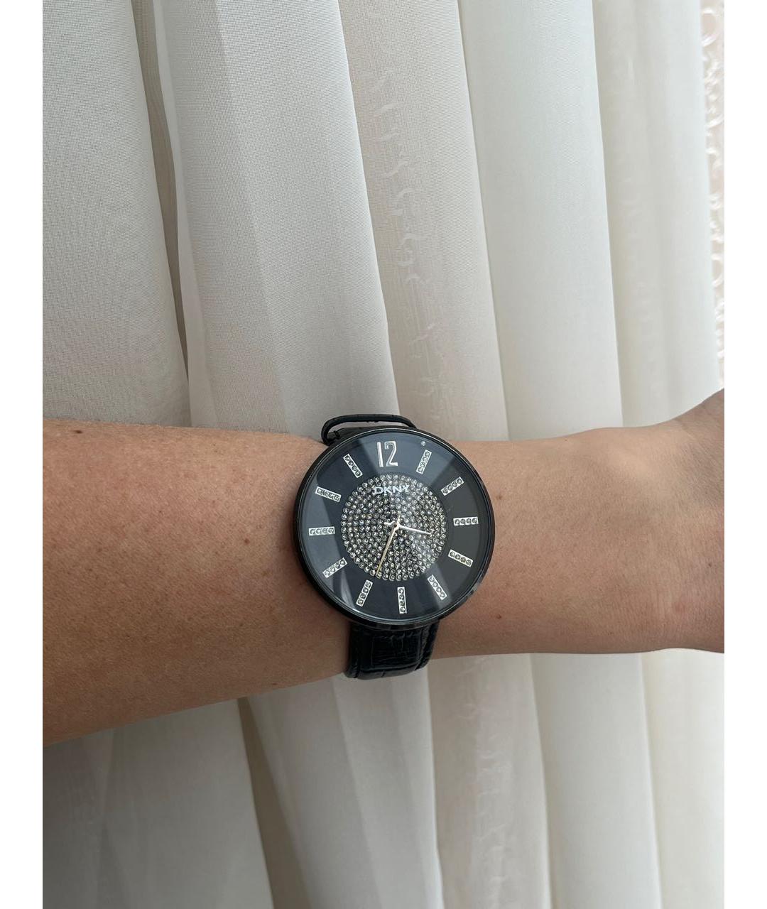 DKNY Черные часы, фото 5