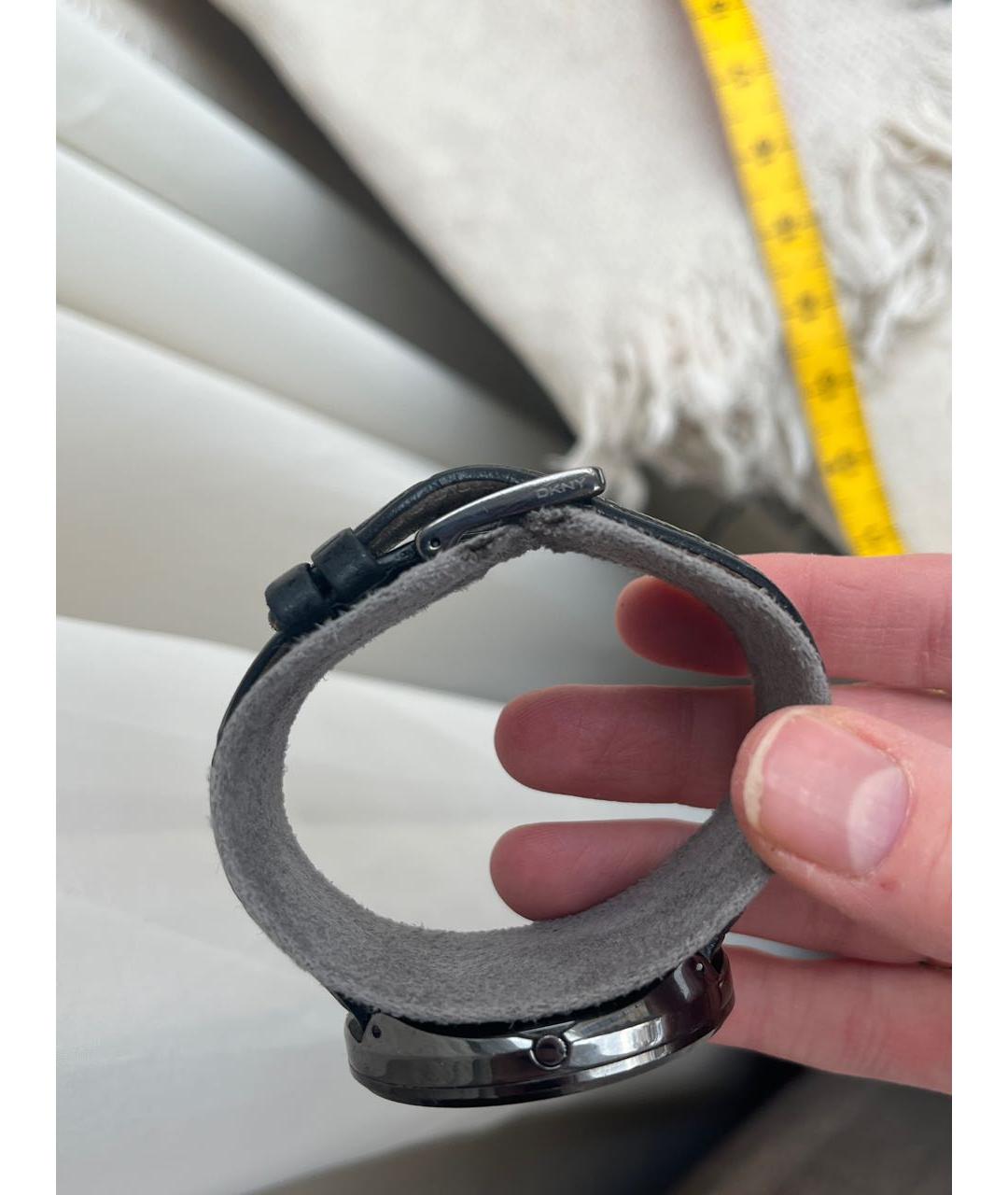 DKNY Черные часы, фото 7