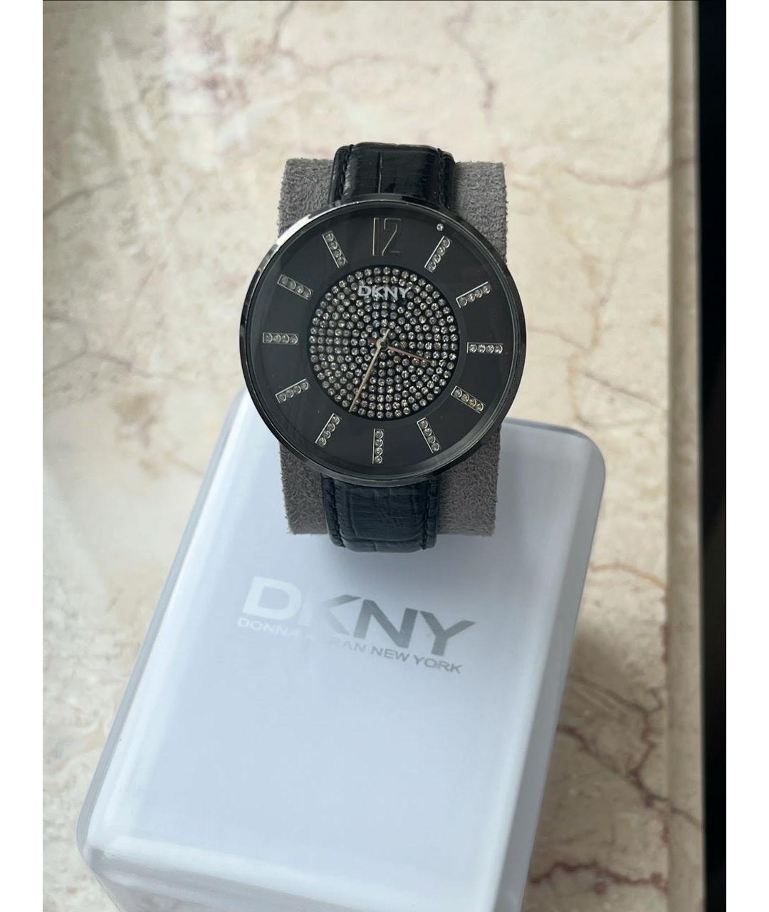 DKNY Черные часы, фото 9