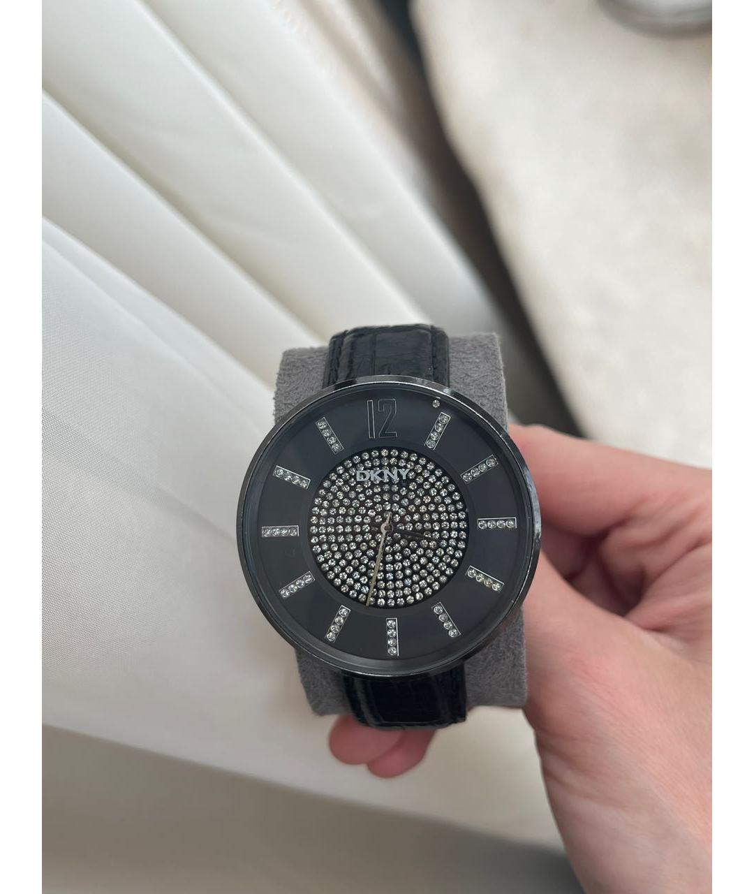 DKNY Черные часы, фото 8