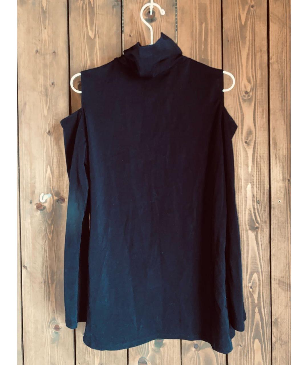 DKNY Черная хлопковая водолазка, фото 5