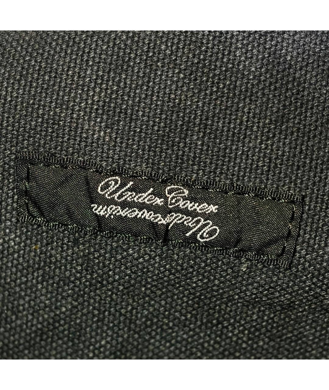 UNDERCOVER Темно-синяя сумка тоут, фото 4