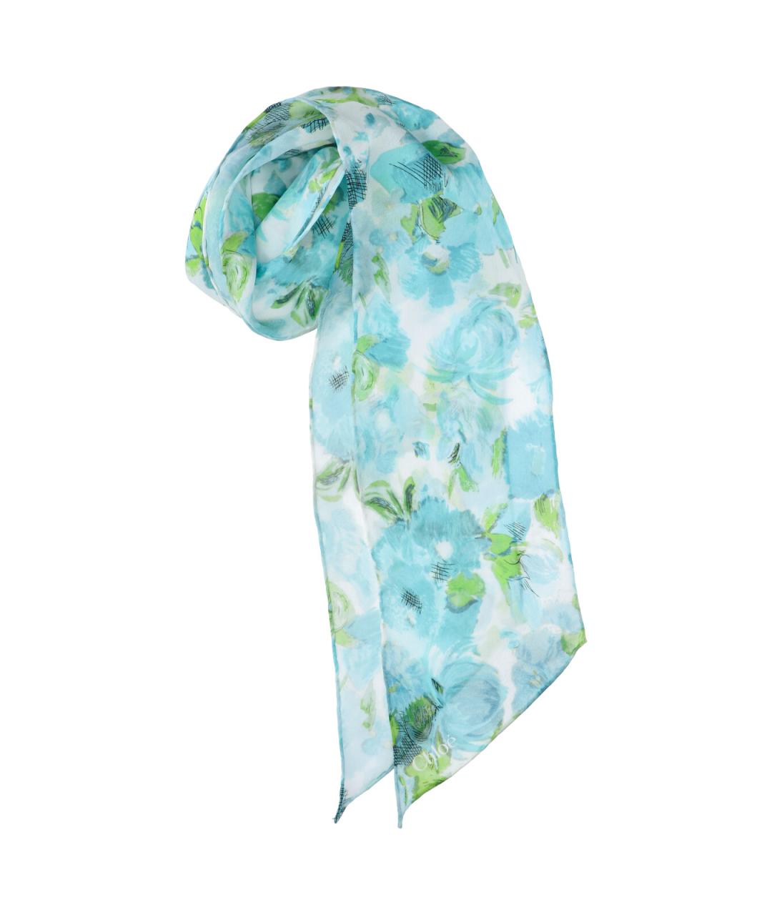 CHLOE Мульти шелковый платок, фото 2