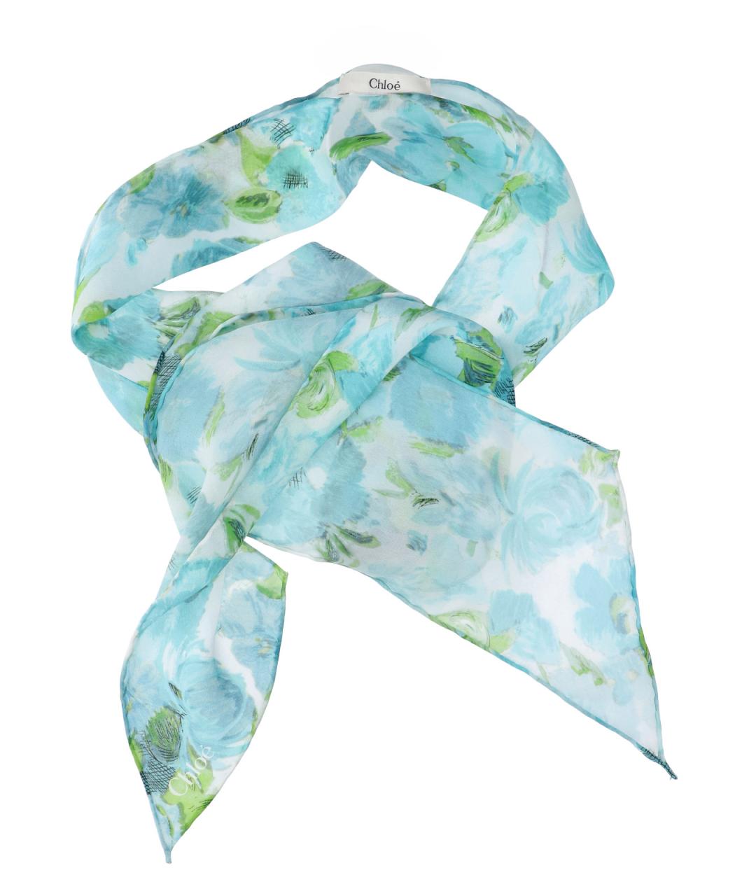 CHLOE Мульти шелковый платок, фото 3