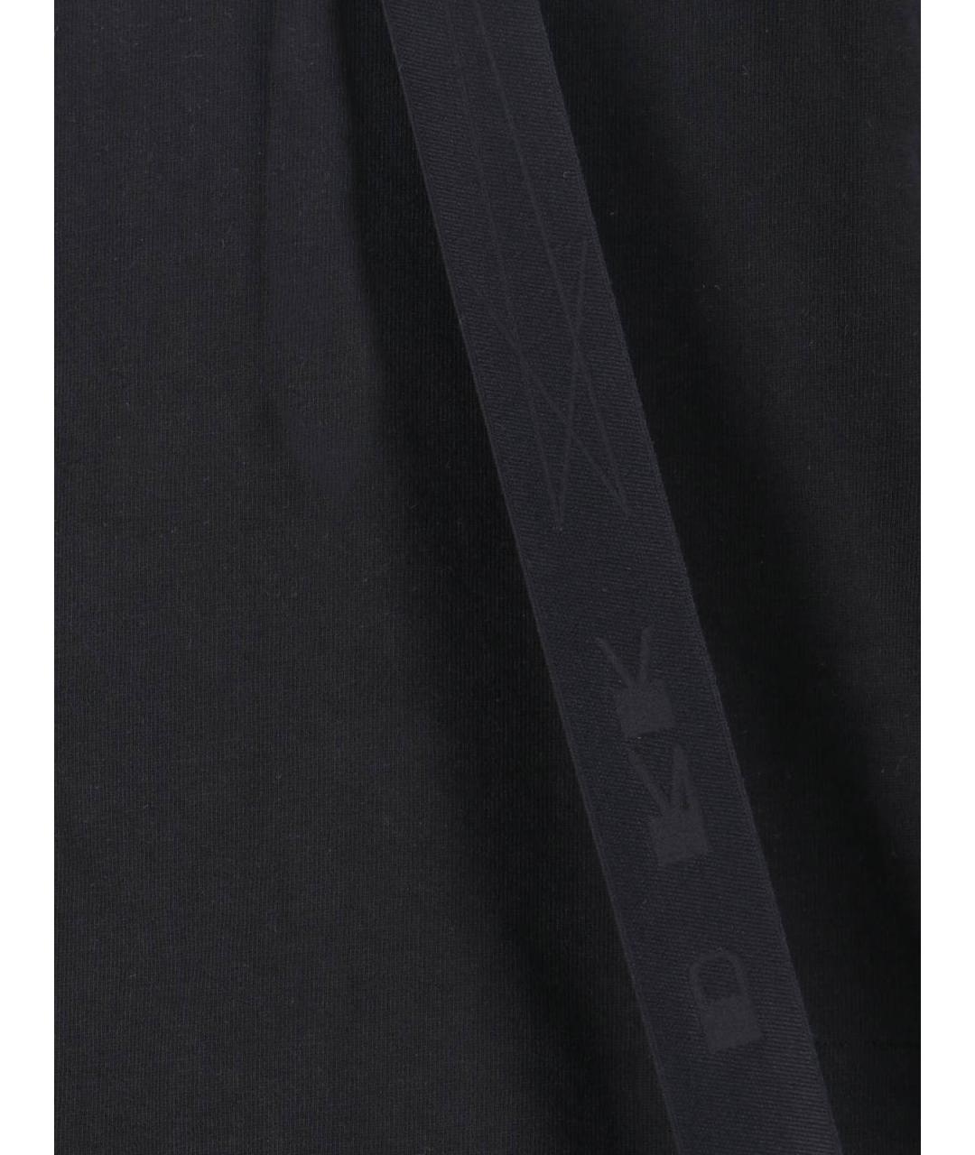 RICK OWENS DRKSHDW Черная хлопковая майка, фото 3