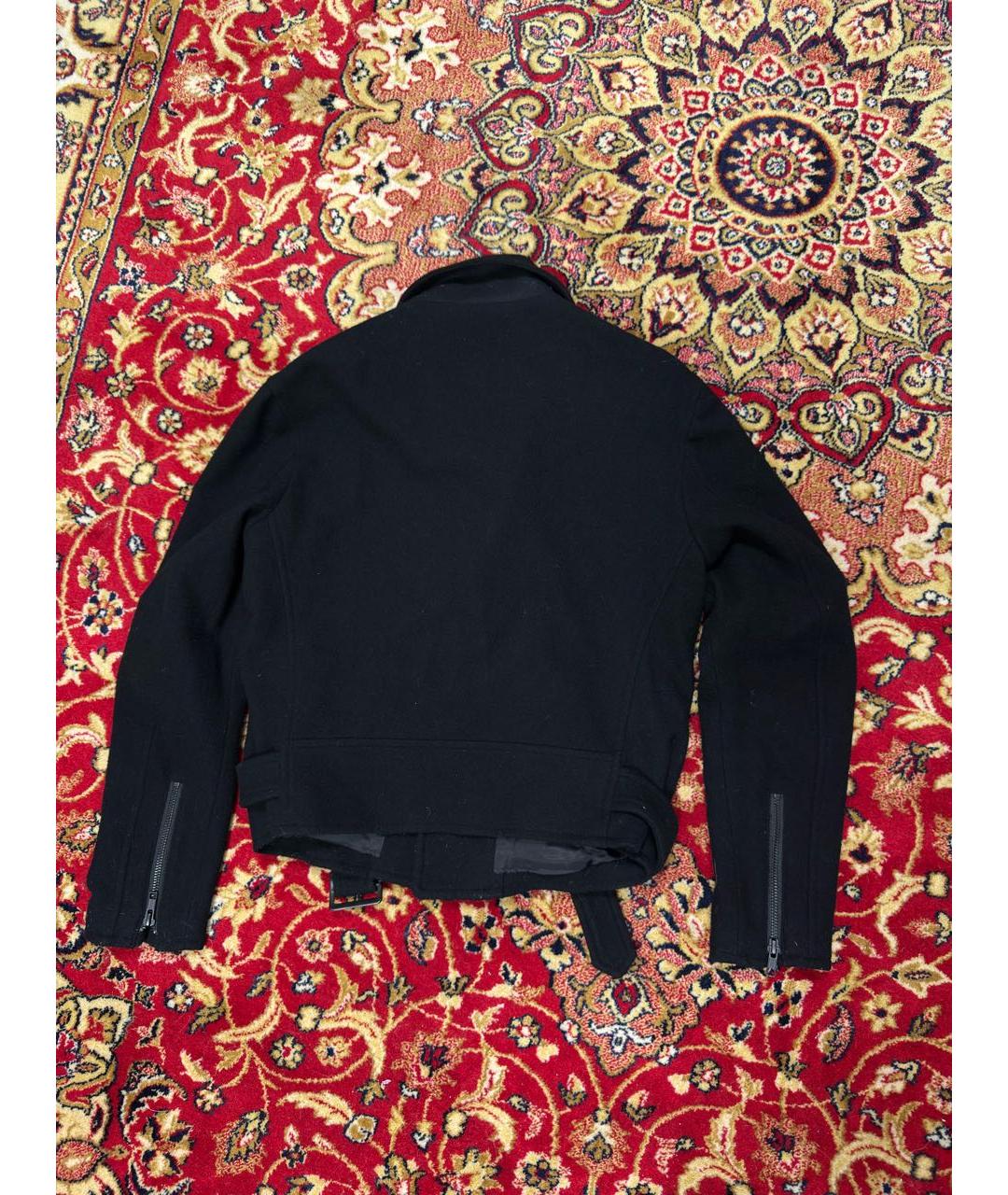 YOHJI YAMAMOTO Черное шерстяное пальто, фото 2