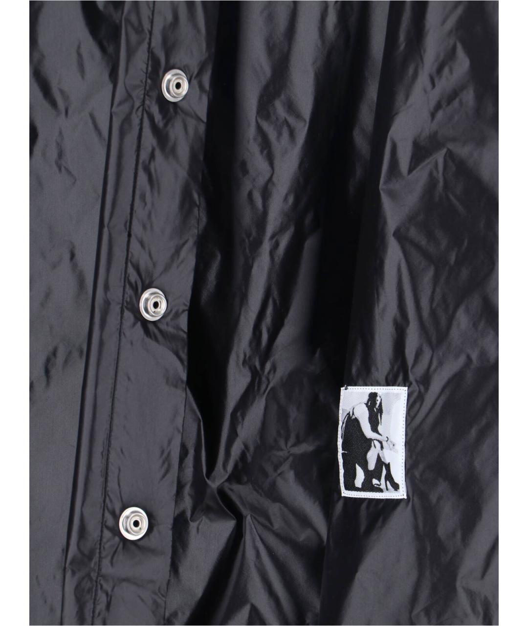 RICK OWENS DRKSHDW Черная кэжуал рубашка, фото 4