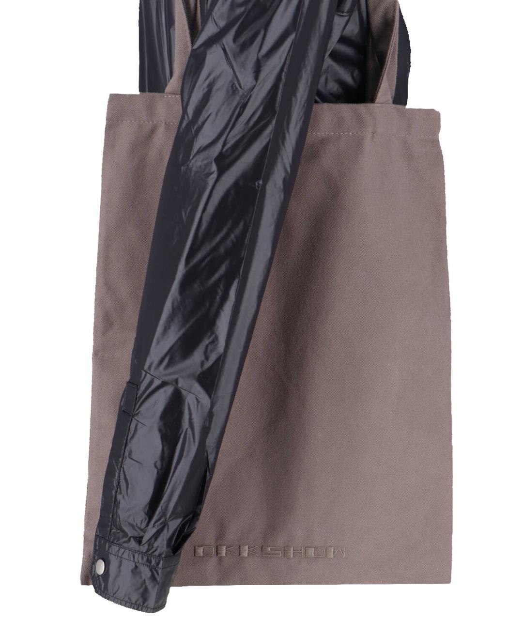 RICK OWENS DRKSHDW Черная кэжуал рубашка, фото 5