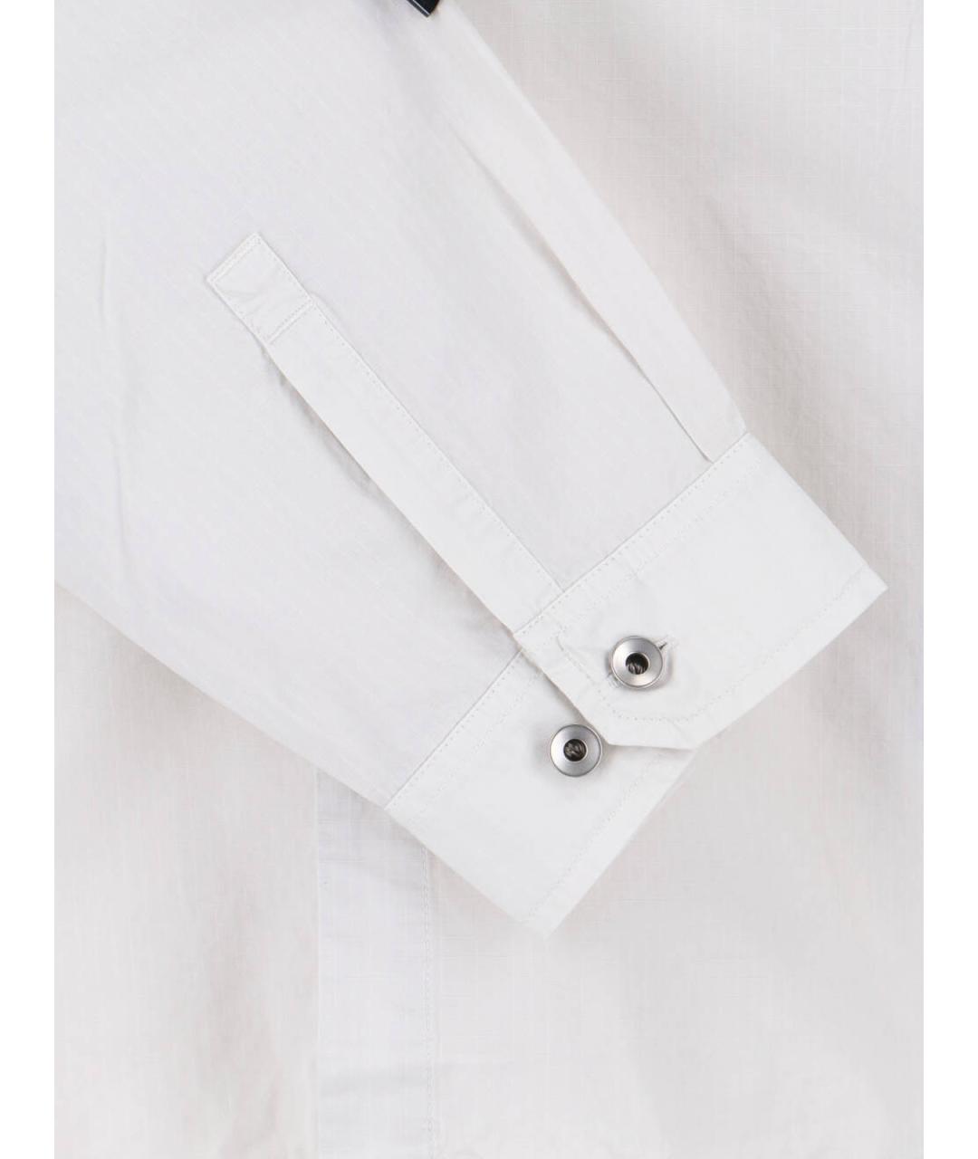 RICK OWENS DRKSHDW Серая хлопковая кэжуал рубашка, фото 3