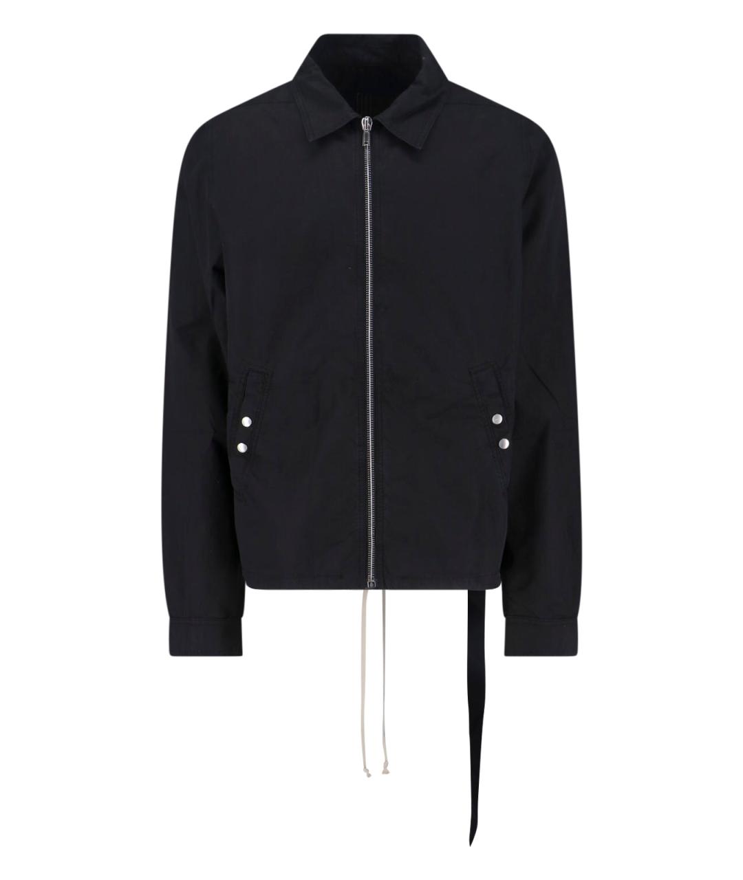 RICK OWENS DRKSHDW Черная хлопковая куртка, фото 1