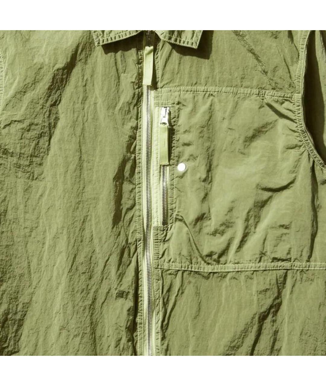 STONE ISLAND Зеленая куртка, фото 4