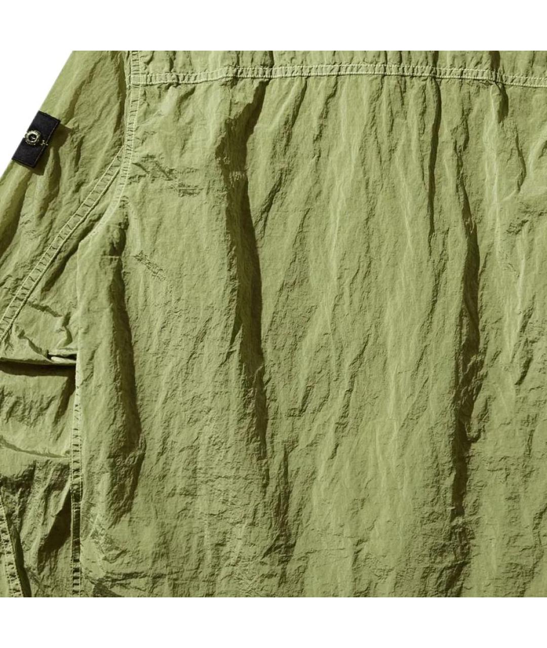 STONE ISLAND Зеленая куртка, фото 3