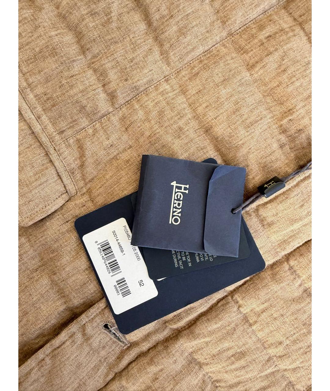 HERNO Бежевая куртка, фото 5