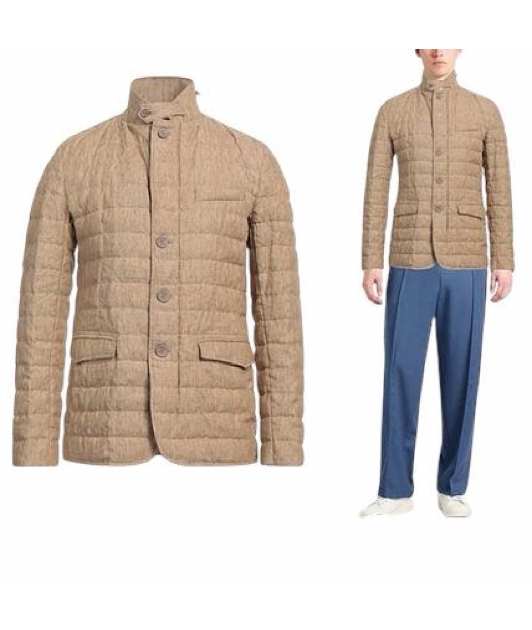 HERNO Бежевая куртка, фото 8