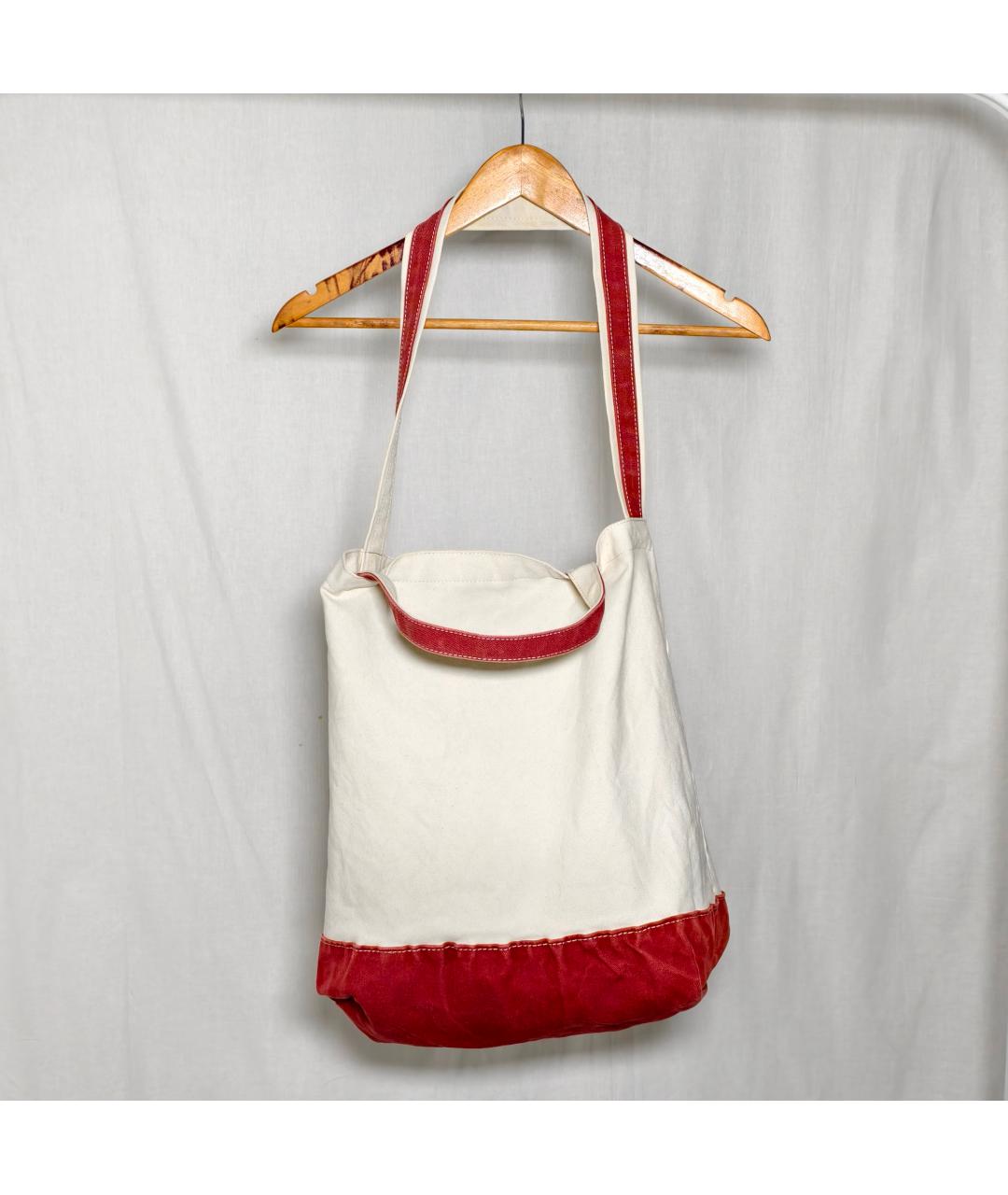 UNDERCOVER Бежевая тканевая сумка тоут, фото 3