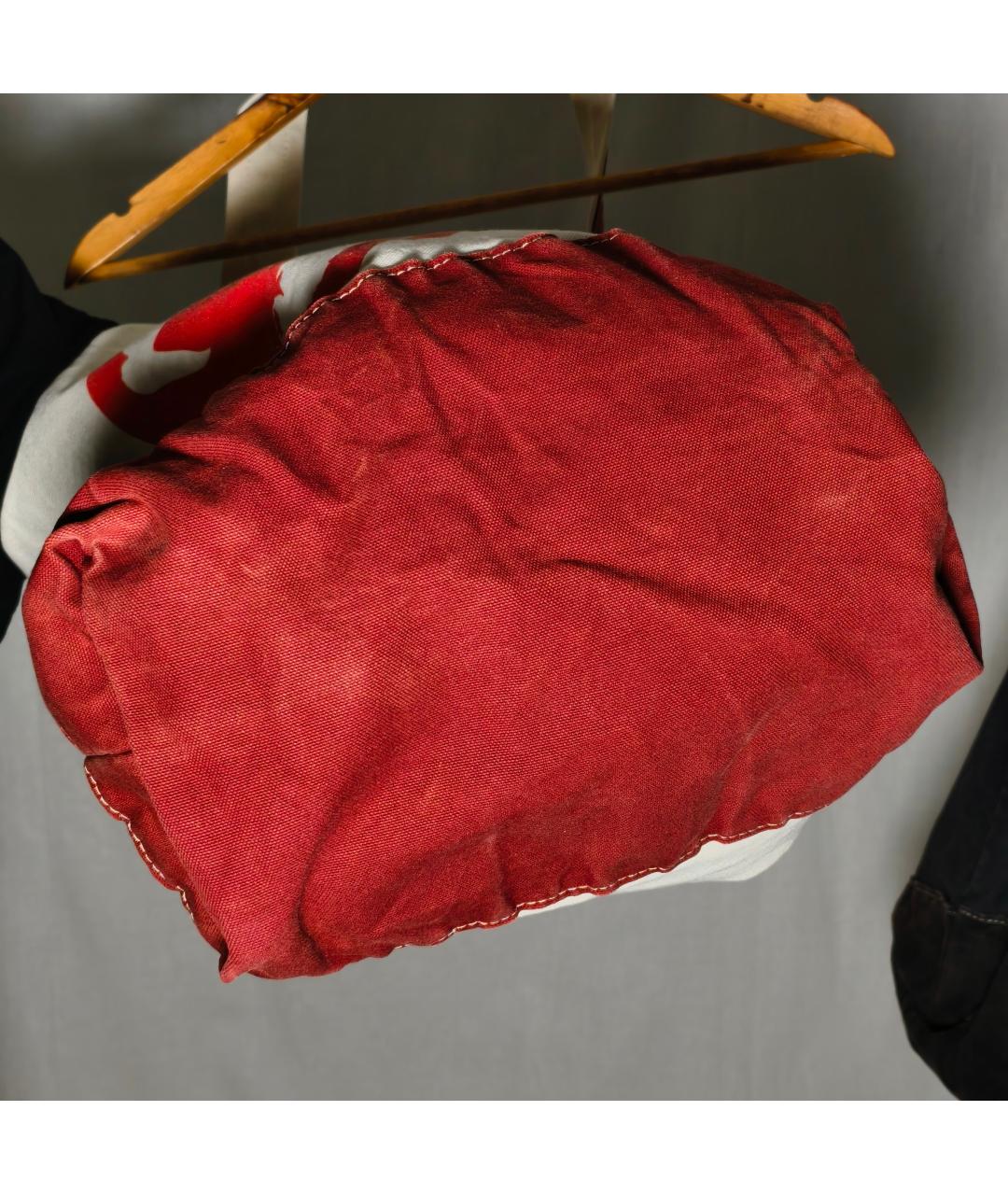 UNDERCOVER Бежевая тканевая сумка тоут, фото 4