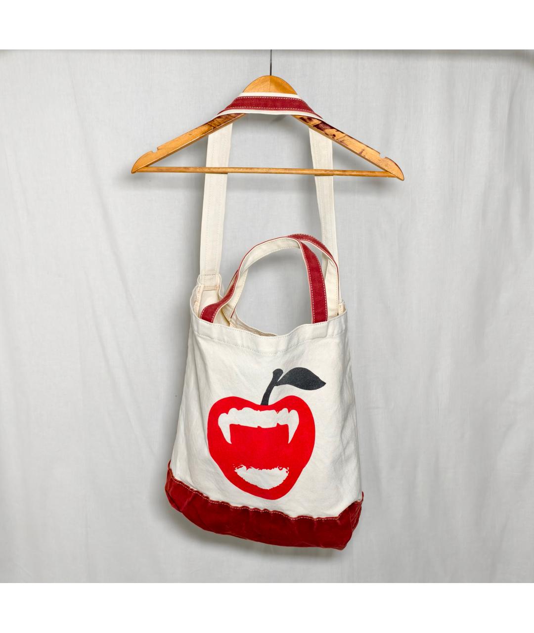 UNDERCOVER Бежевая тканевая сумка тоут, фото 8