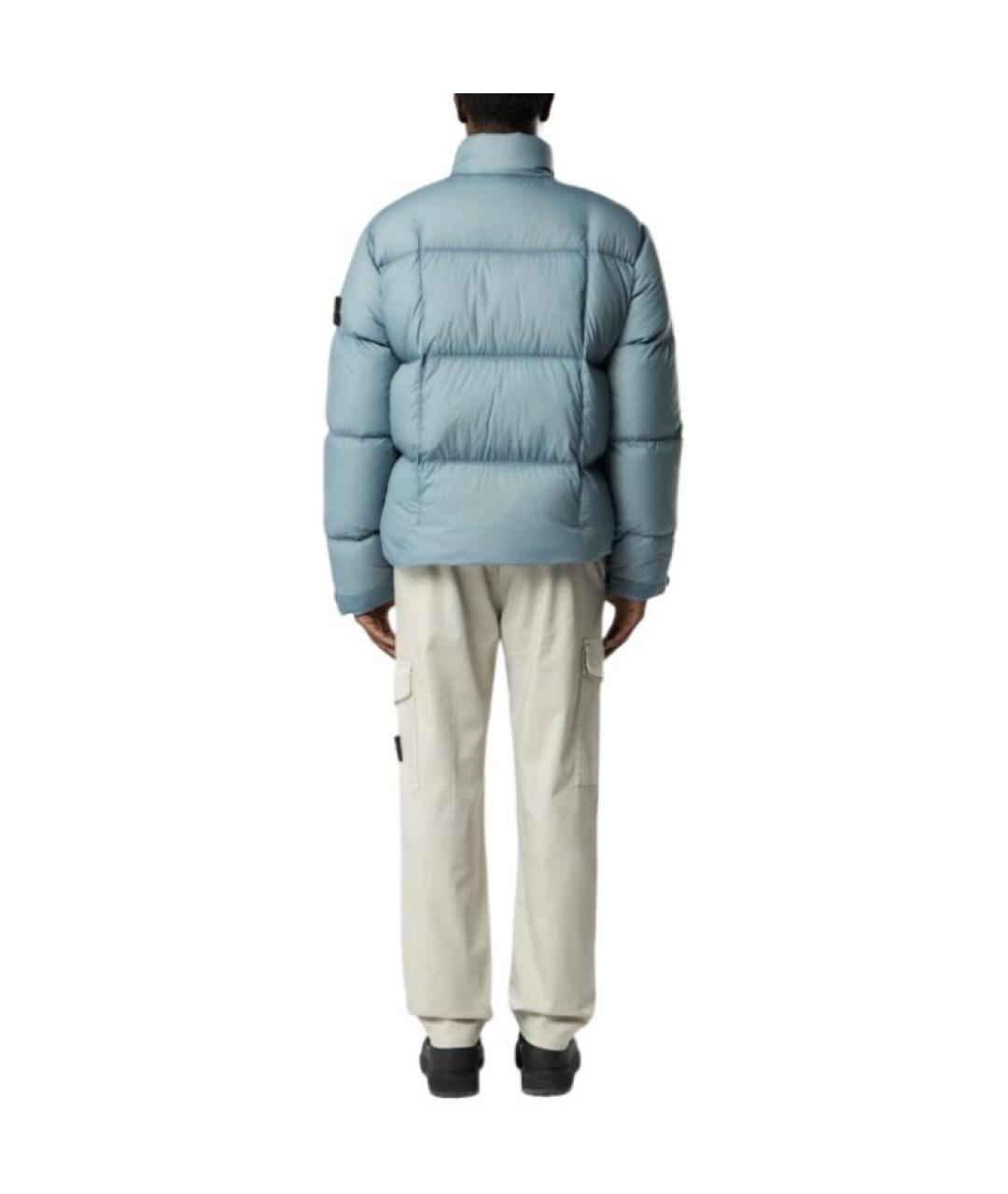 STONE ISLAND Серые прямые джинсы, фото 4