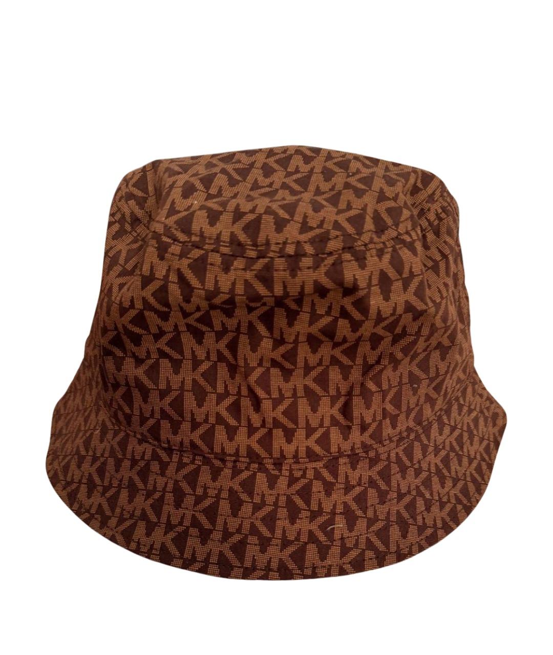 MICHAEL KORS Коричневая хлопковая панама, фото 1