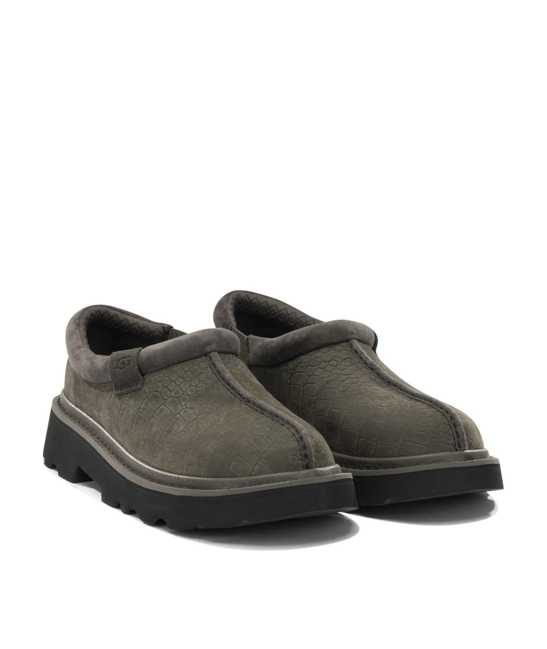 UGG AUSTRALIA Серые замшевые низкие ботинки, фото 2